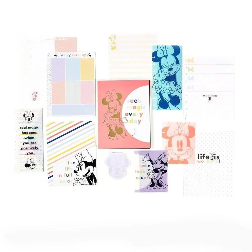 NEW Happy Planner Disney Minnie Mouse Classic Planner Companion Folders Papers